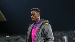 Kayode sfreccia sulla fascia e… sfila nella moda: protagonista a Pitti