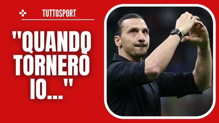 ritiro Zlatan Ibrahimovic AC Milan Milan-Verona 3-1 Serie A 2022-2023