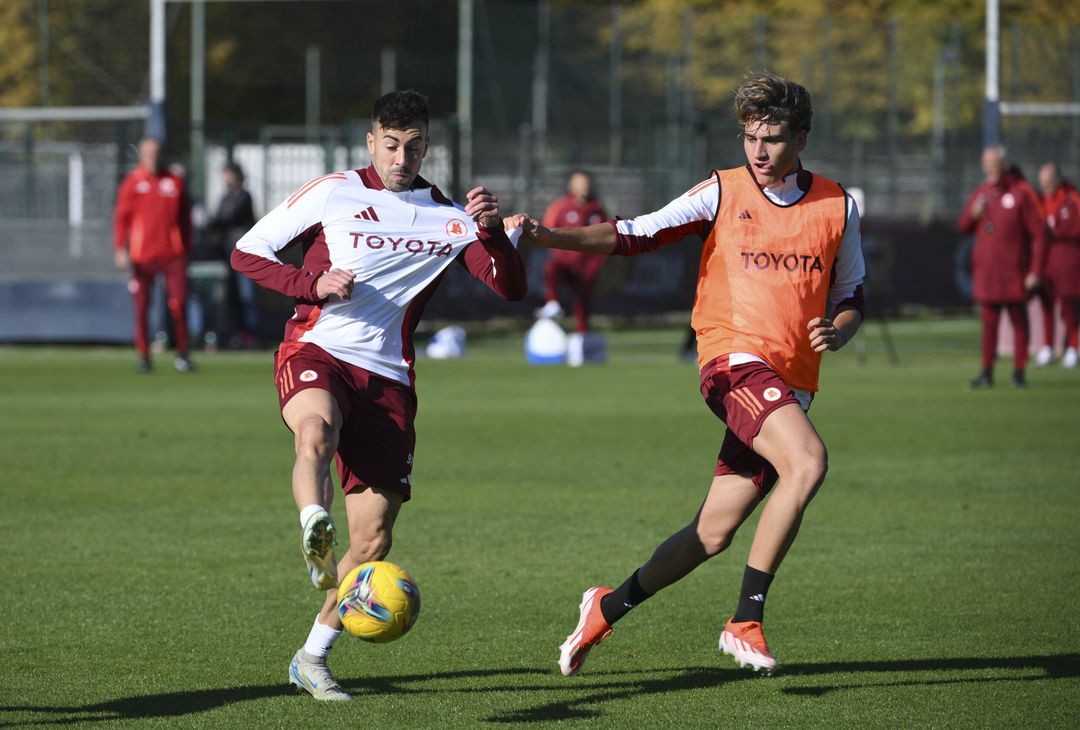 Trigoria, terzo allenamento di Ranieri sotto gli occhi di Tommasi – FOTO GALLERY - immagine 5