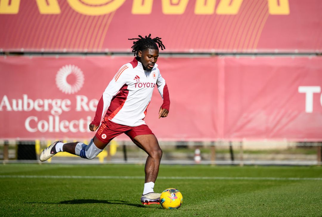 Roma, secondo allenamento dell’anno: Dovbyk torna in gruppo – FOTO GALLERY - immagine 49