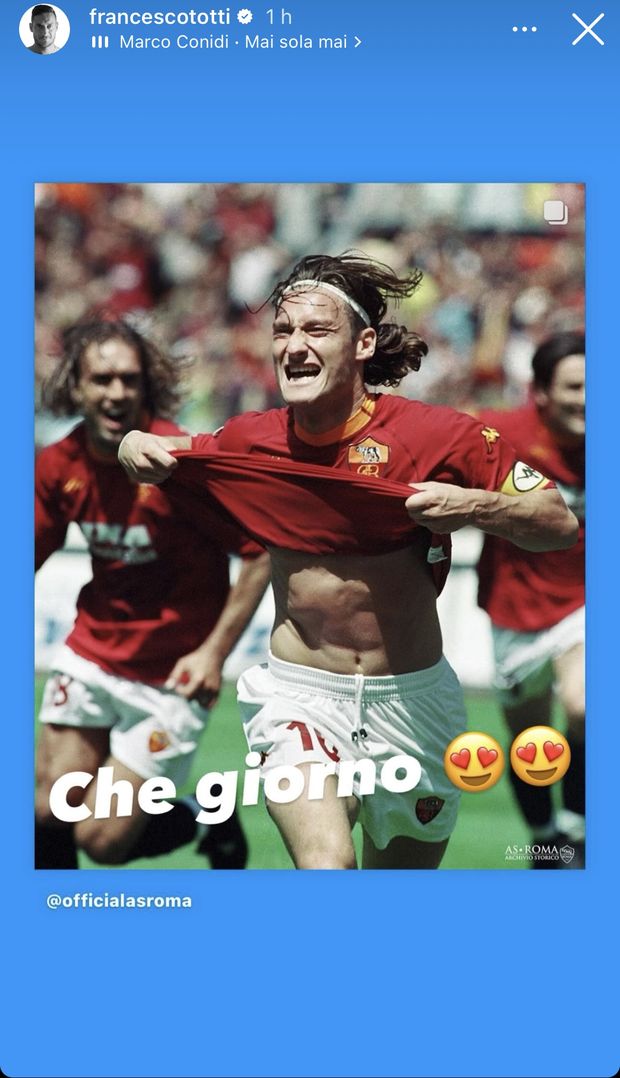 Scudetto 2001, la Roma: “17 giugno 2001 campioni d’Italia”. Totti: “Che bello”- immagine 2