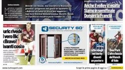 EDICOLA TS – Frattesi d’Italia: doppietta dell’interista. Collovati sul derby: “Se sbagli…”