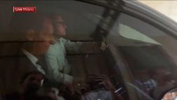 Milan, il saluto di Allegri dopo l’incontro con la dirigenza | VIDEO