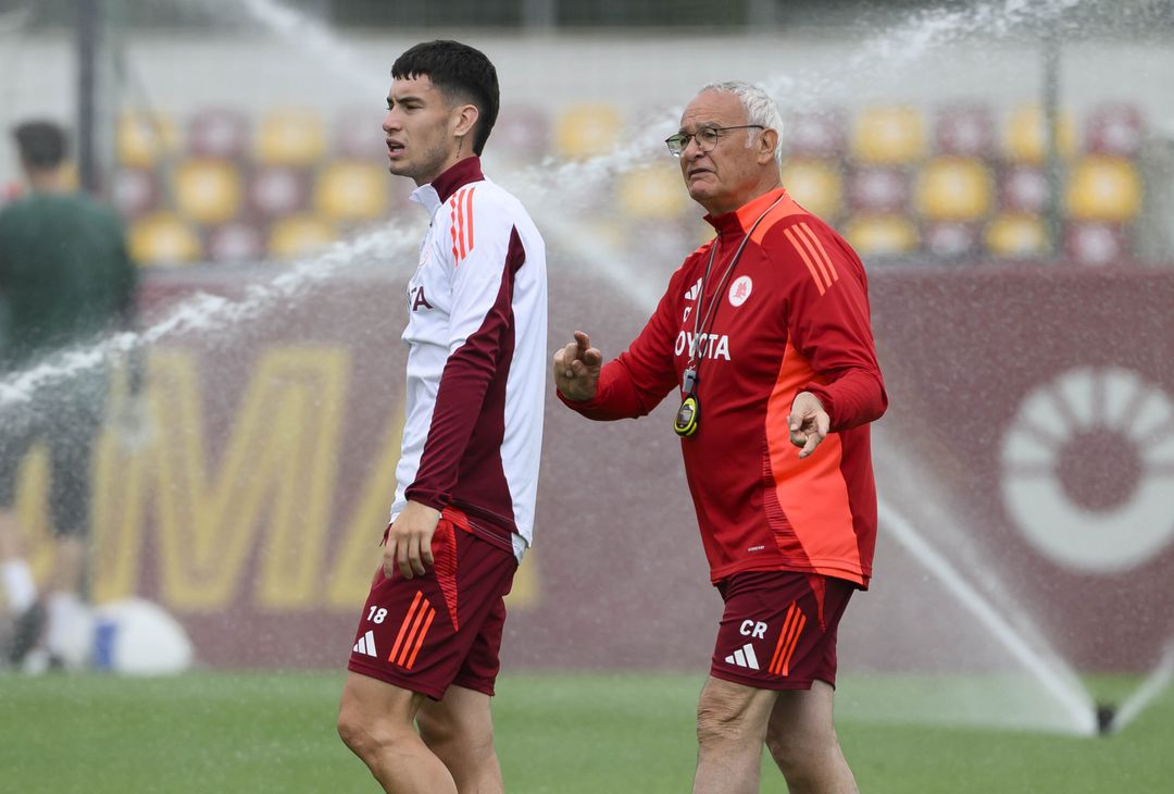 Trigoria, l’allenamento a tre giorni dalla gara con il Torino – FOTO GALLERY - immagine 21
