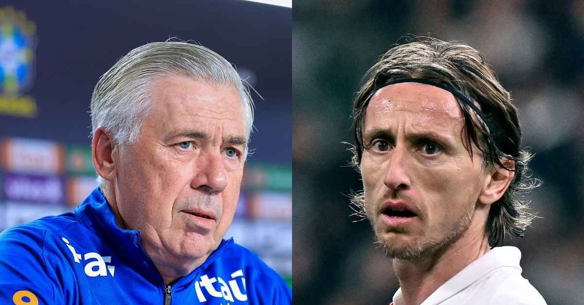 Ancelotti su Modric prima di Brasile-Croazia: "Uno dei migliori che io abbia mai allenato"