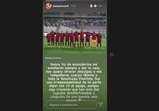 Rincon: “Chiedo scusa per il rosso, ma giudizio severo”. E Lapadula…- immagine 2