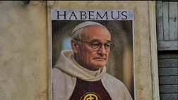Ranieri, per i tifosi è il nuovo Papa: ecco il poster a Testaccio