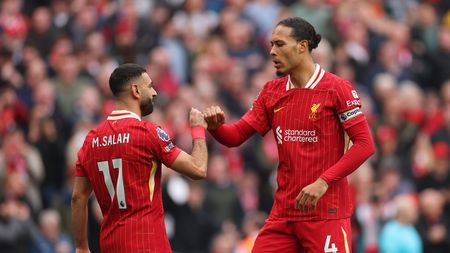 Salah e van Dijk nella giornata di ieri di Premier League @ Getty Images