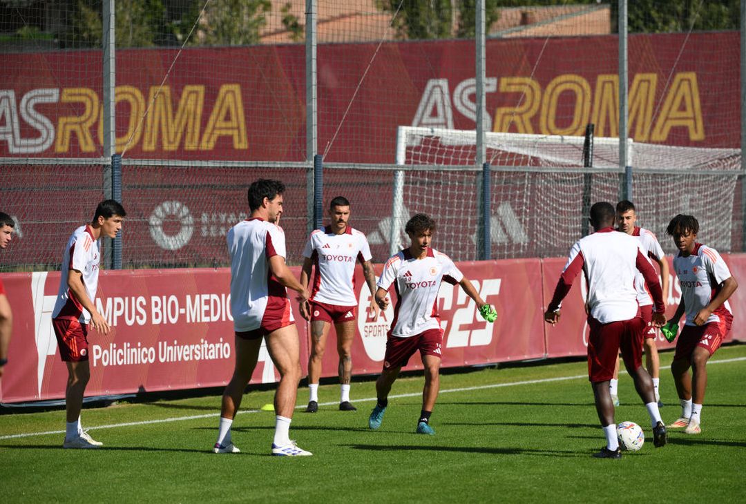 Trigoria, ripresa verso Verona-Roma: out Dovbyk e Hummels – FOTO GALLERY - immagine 4