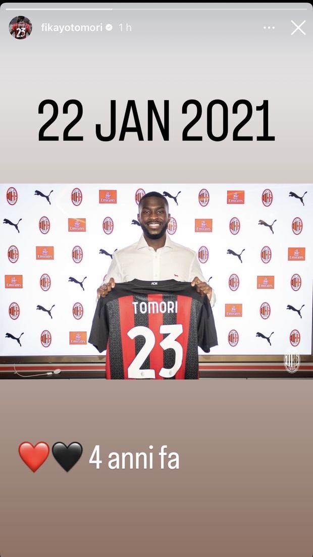 Fikayo Tomori, nostalgia rossonera: sui social ricorda il suo arrivo al Milan di 4 anni fa- immagine 2