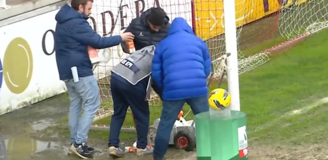 Portogallo, linee del campo rovinate dalla forte pioggia. Il rimedio? Il latte intero- immagine 2