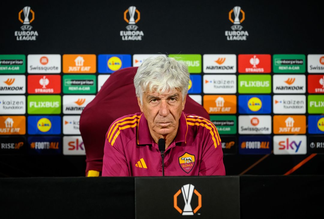 Roma-Lille, la conferenza stampa di Gasperini e Ndicka – FOTO GALLERY - immagine 3