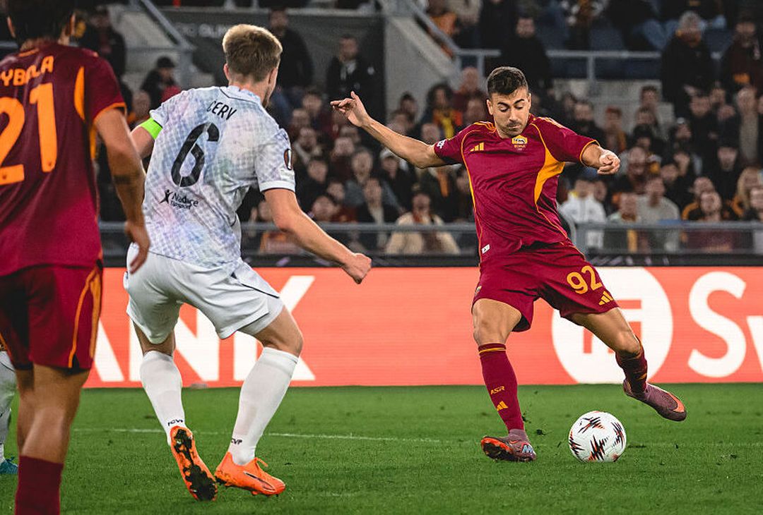 Roma-Viktoria Plzen 1-2 – FOTO GALLERY - immagine 34