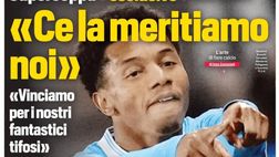 Prime pagine giornali sportivi oggi: il Napoli sui media