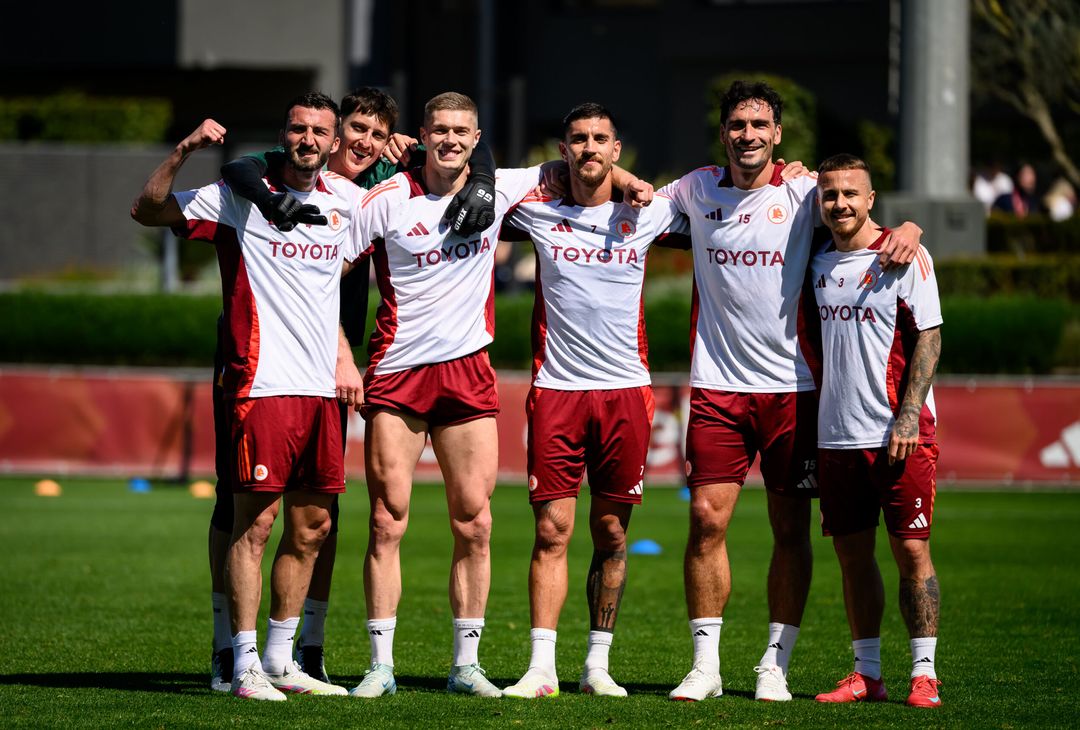 Verso Roma-Juventus: l’allenamento a Trigoria – FOTO GALLERY - immagine 27