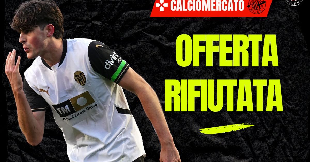 Calciomercato, il Milan fa sul serio per Guerra, ma il Valencia alza il muro