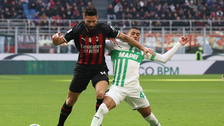 Milan-Sassuolo, 1-3 al 45': rossoneri disordinati e disattenti fin qui | News (getty images)