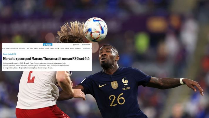 Le Parisien – Ecco perché Thuram ha detto no al PSG e sì all’Inter - immagine 1