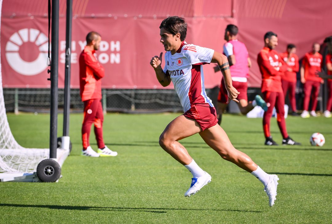 Trigoria, la rifinitura alla vigilia della gara contro l’Union SG – FOTO GALLERY - immagine 7