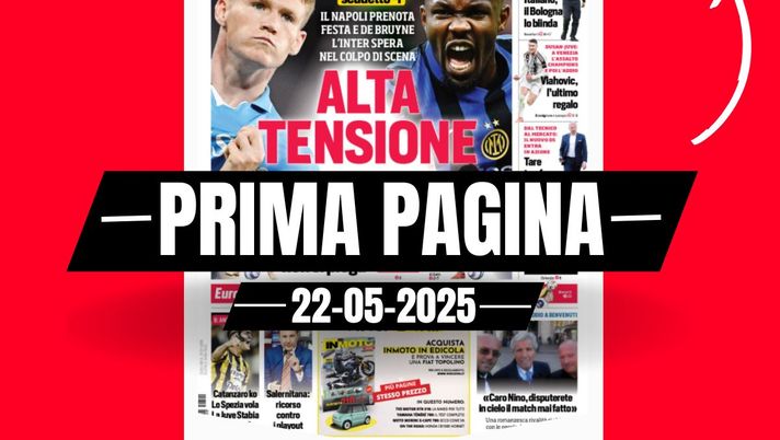 Prima pagina Corriere dello Sport: Tare trasforma il Milan. E Italiano ...