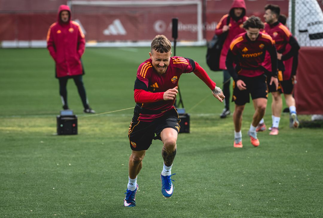 Trigoria, l’allenamento a 4 giorni dall’Inter – FOTO GALLERY - immagine 8