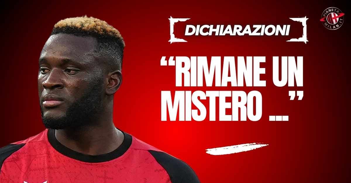 Milan, Pellegatti: “Boniface andrà aspettato. C’è una statistica allucinante”