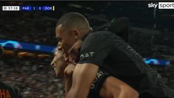 VIDEO / Champions, il PSG batte il Borussia 2-0. In gol Mbappé e Hakimi: highlights