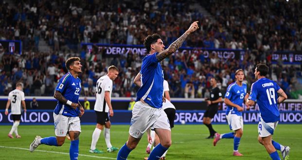 Getty Images Cds – Italia-Estonia, pagelle: Bastoni il primo riferimento. Barella ovunque. Pio Esposito…- immagine 2