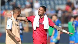 FOTO Caprile ritorna ad Empoli: “Che emozione, grazie per l’affetto”