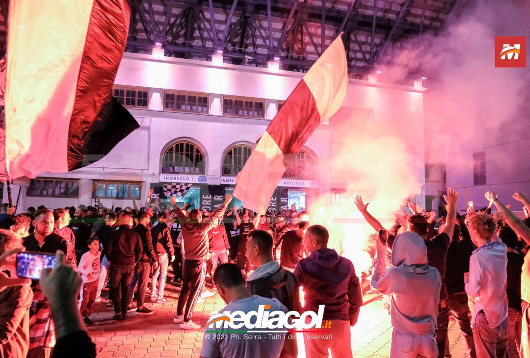 FOTO PALERMO, cori e fumogeni al Barbera: festa per i 122 anni del club (LA GALLERY) - immagine 34