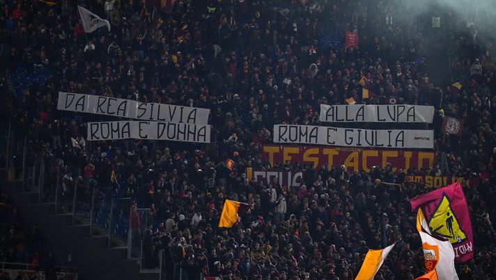 Getty Images Roma-Udinese, l’Olimpico al fianco delle donne: striscioni per Giulia Cecchettin - immagine 1