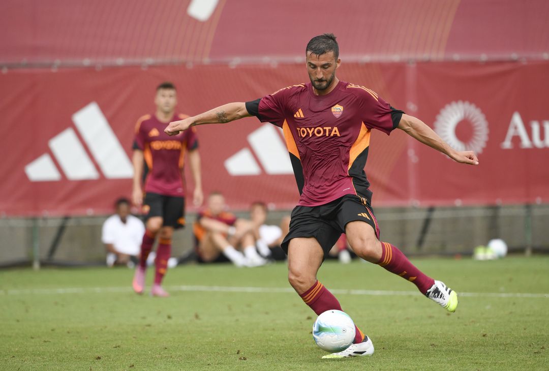 Roma, le immagini dell’amichevole contro l’UniPomezia – FOTO GALLERY - immagine 4