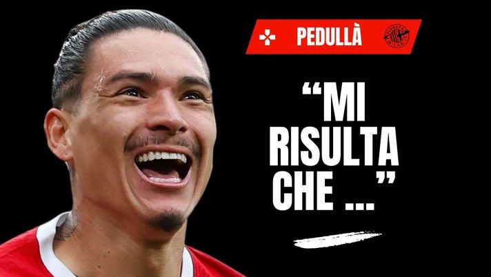 Dusan Vlahovic e Darwin Nunez (nella foto) tra gli obiettivi del Milan per il suo attacco | Calciomercato AC Milan News (Getty Images) Pedullà: 'Il Milan ha in testa solo Vlahovic. Nunez? A me risulta che ...'