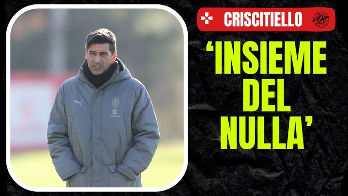 Paulo Fonseca AC Milan allenamento Milanello