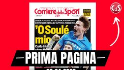 Prima pagina Corriere dello Sport: “Crollo Inter e fuga Napoli”