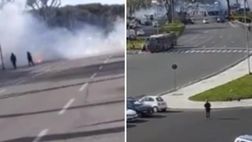 Video – Le immagini degli scontri tra ultras romanisti e laziali