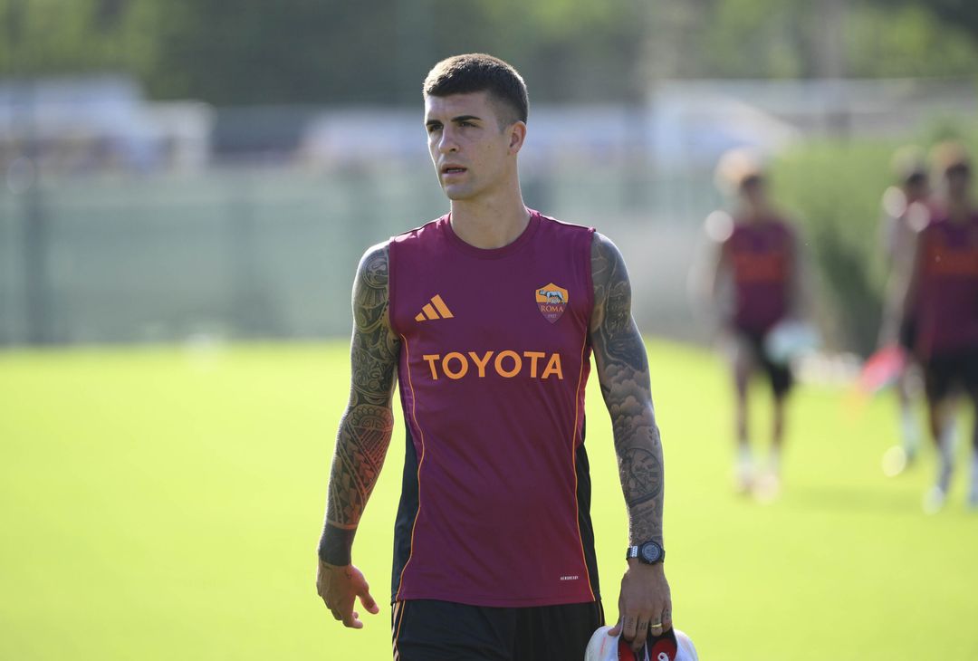 Trigoria, le immagini del quarto giorno di ritiro con Gasperini – FOTO GALLERY - immagine 9