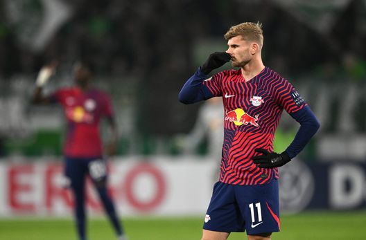 Timo Werner, uno dei giocatori più identificativi del primo Lipsia. (Foto di Stuart Franklin/Getty Images) Red Bull e il mondo del calcio, tra scouting e distacco dalla tradizione- immagine 3