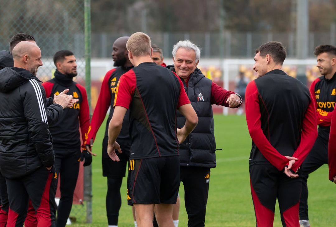 La rifinitura della Roma in vista dello Sheriff – FOTO GALLERY - immagine 16