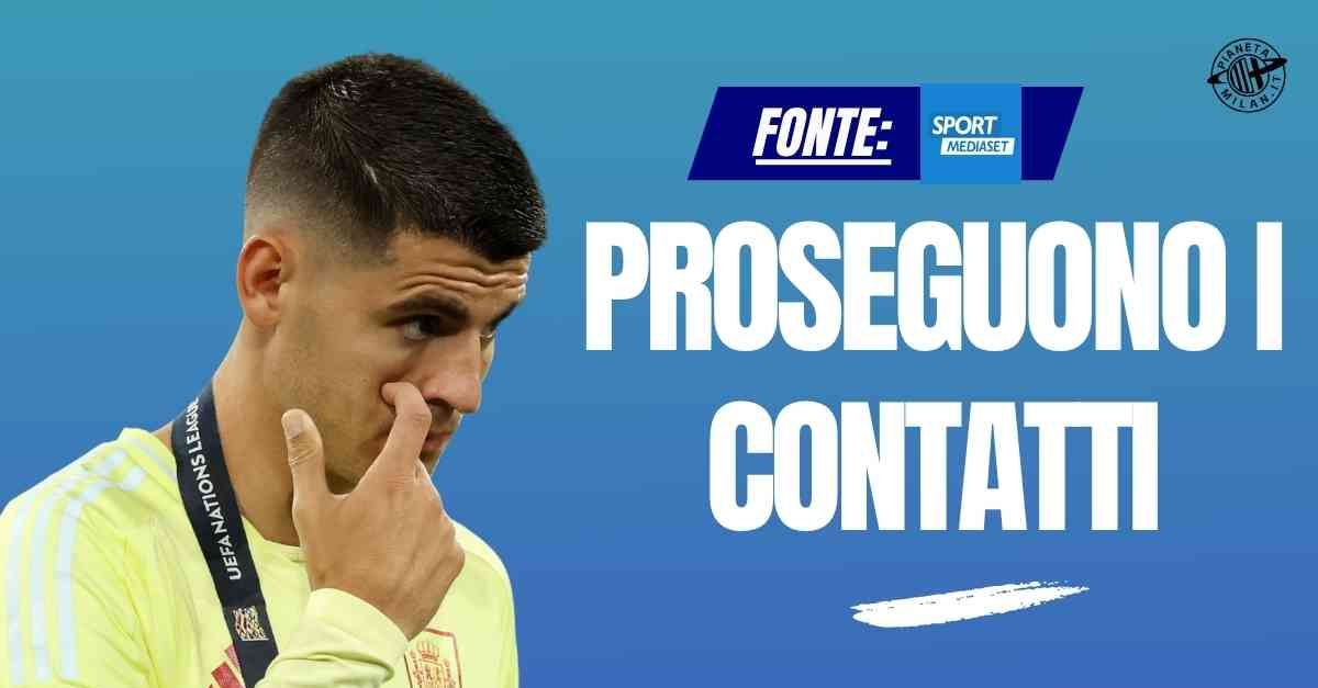 Calciomercato Milan, proseguono i contatti con il Como per Morata: i dettagli Calciomercato Milan, proseguono i contatti con il Como per Morata: i dettagli