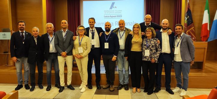 La squadra eletta sabato scorso con al centro il presidente Sergio Baldo Clamoroso alla Fidal Veneto: vince Baldo, anzi no. Tutto da rifare, Uguagliati torna in corsa- immagine 2