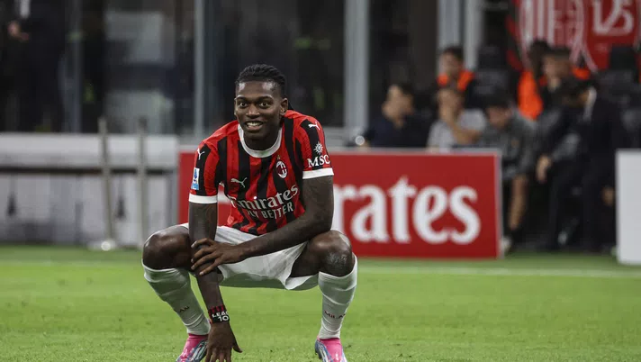 Rafael Leao AC Milan Milan-Venezia 4-0 Serie A 2024-2025