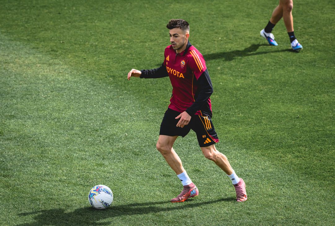 Verso Inter-Roma: l’allenamento dei giallorossi, c’è Soulé – FOTO GALLERY - immagine 14