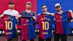 Clasico, il nuovo album dei Coldplay sulla maglia del Barcellona