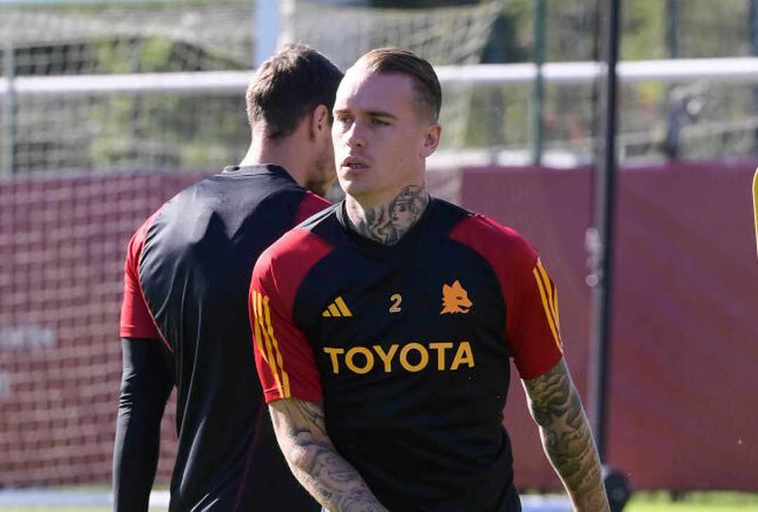 Roma, la rifinitura alla vigilia del match con lo Slavia – FOTO GALLERY - immagine 48