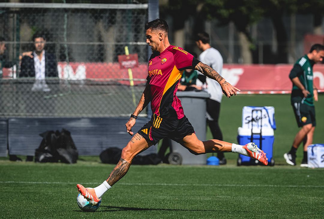 Trigoria, l’allenamento mattutino dei giallorossi – FOTO GALLERY - immagine 35