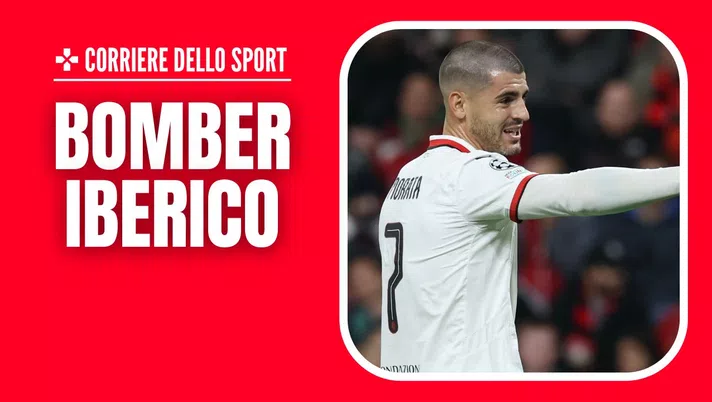 Fiorentina-Milan Serie A 2024-2025 Álvaro Morata