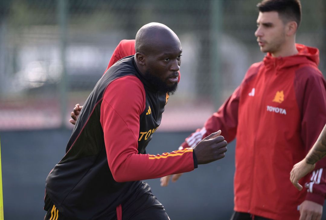 Roma, l’allenamento alla vigilia del match con lo Slavia Praga – FOTO GALLERY - immagine 8