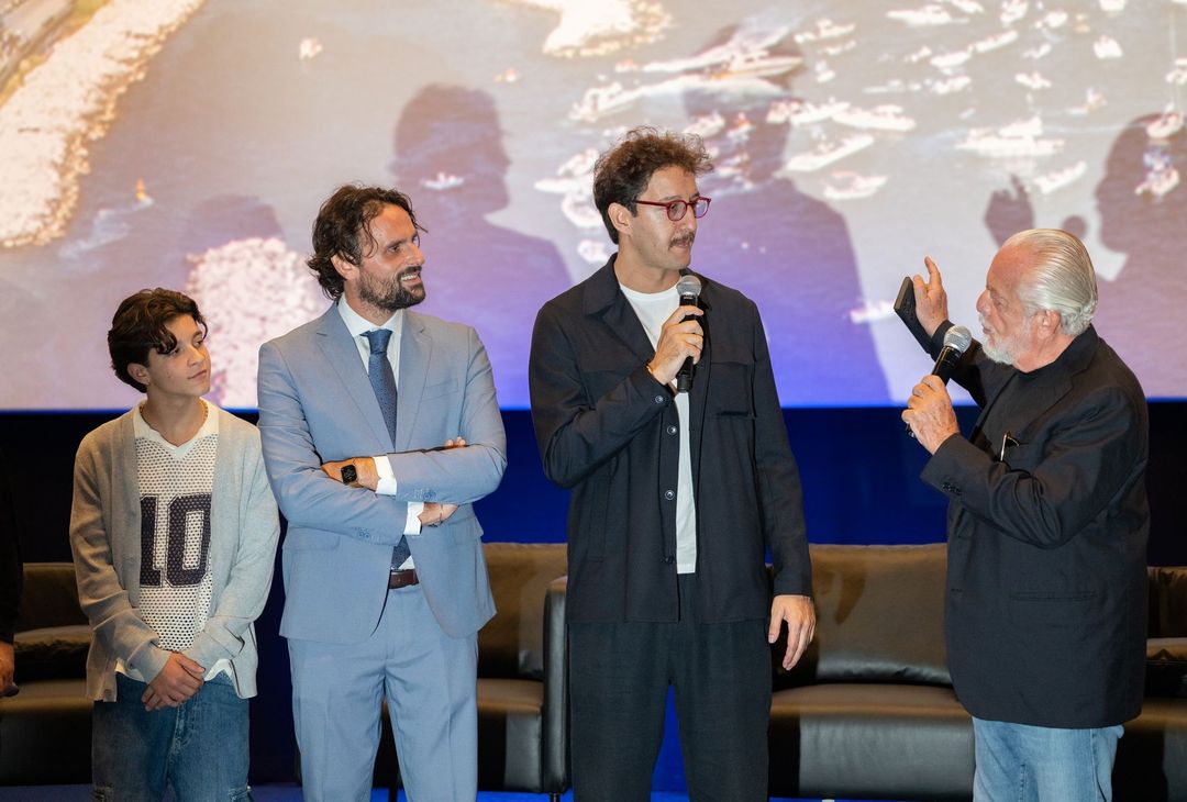 Il Napoli e De Laurentiis presentano in anteprima il film scudetto: le foto GALLERY - immagine 12