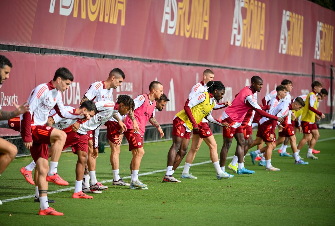 Trigoria, la rifinitura alla viglia della sfida contro il Monza – FOTO GALLERY - immagine 1